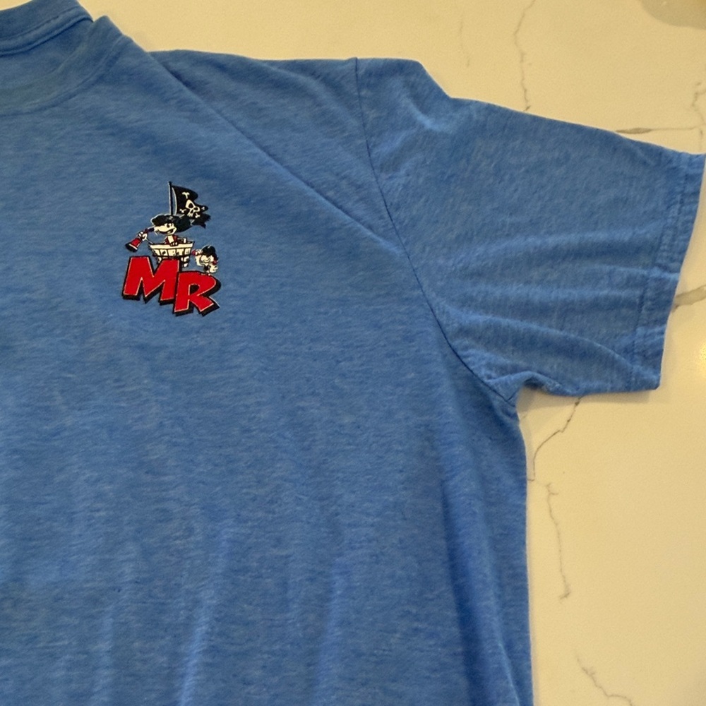 Vintage Blue Short Sleeve Tee - The Beach Club at Mickey Rats NY - Picture 4 of 10